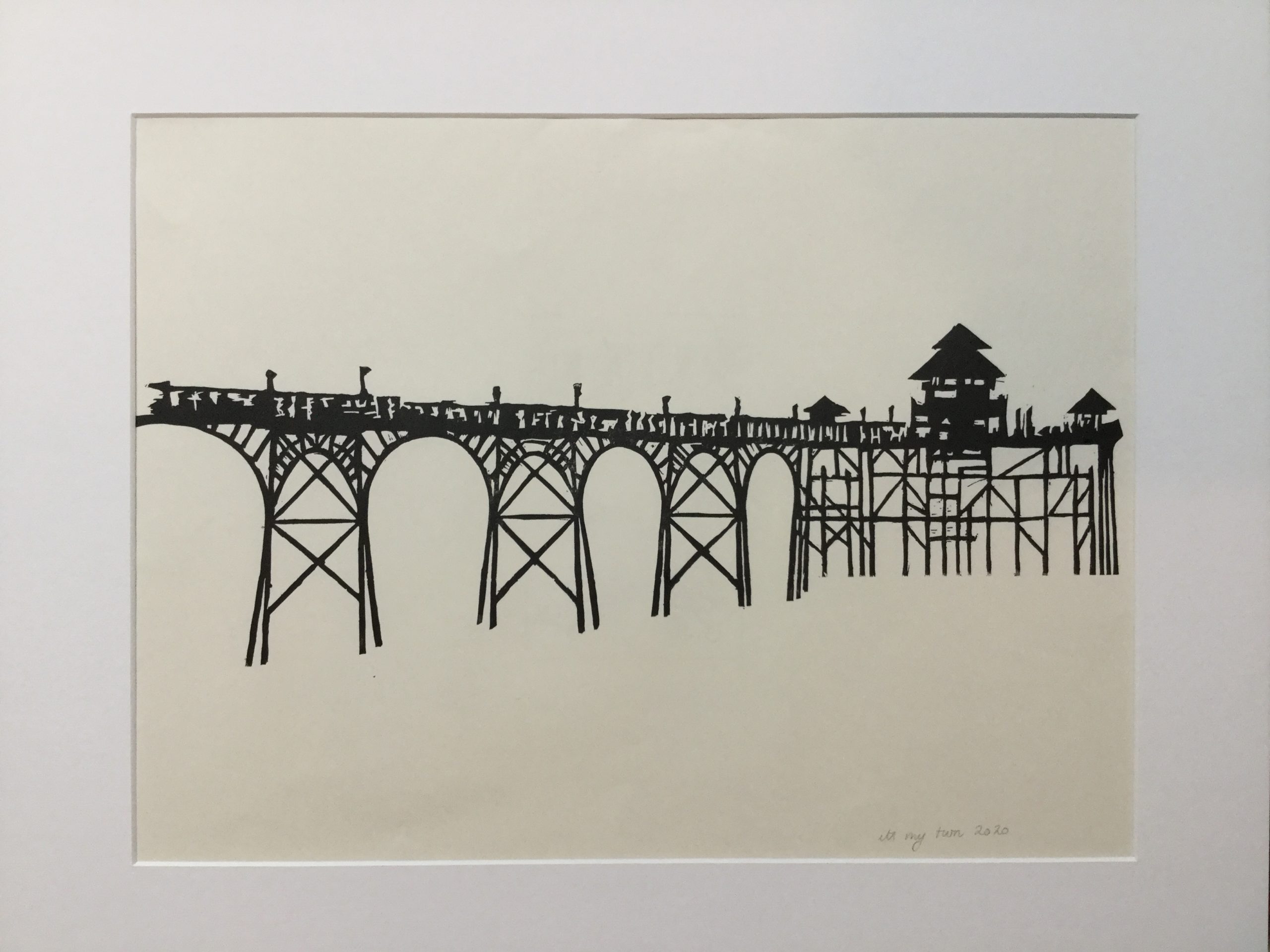 Bethan Witherow Pier Print