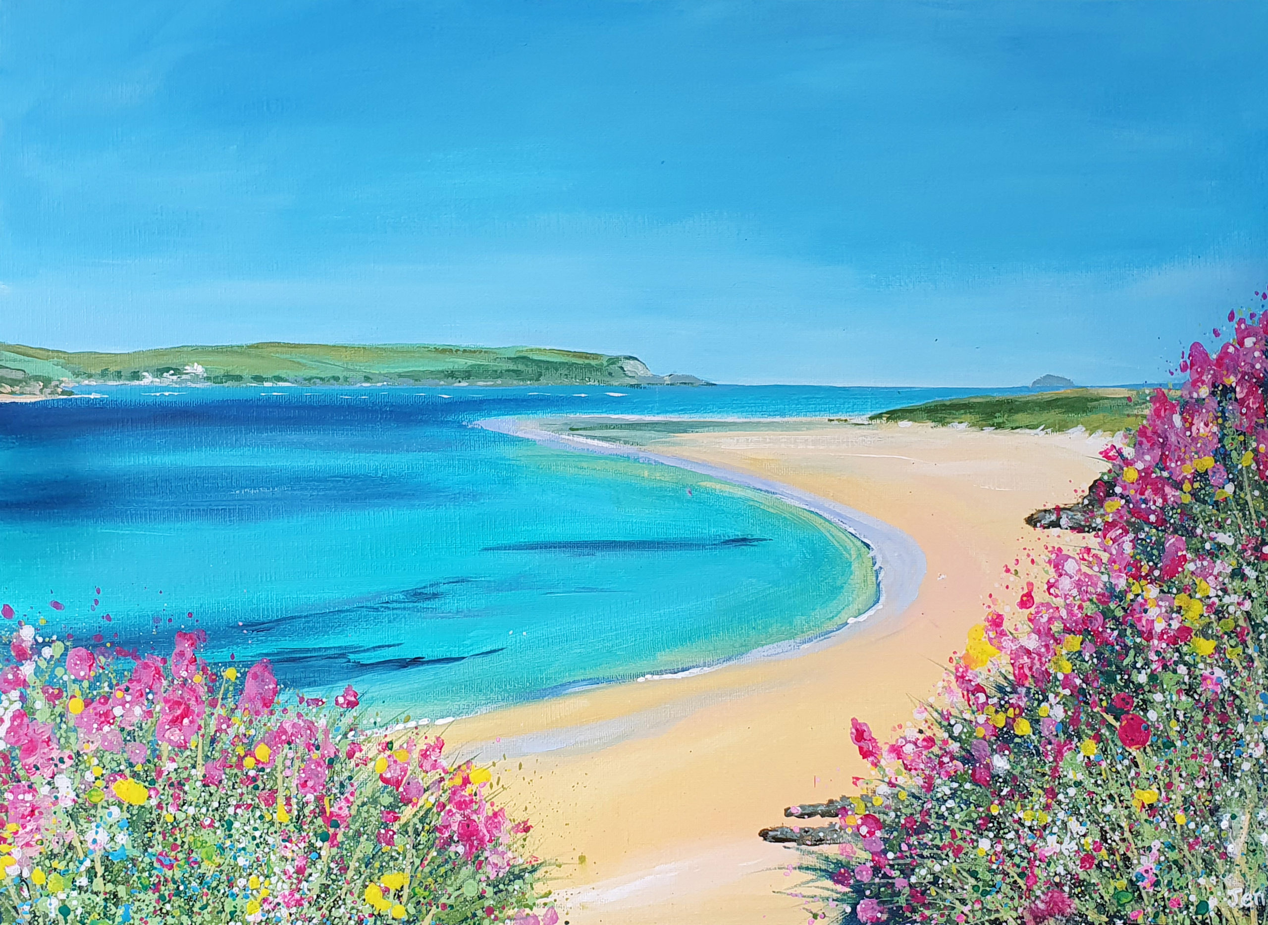 Jenny Urquhart - Beach painting