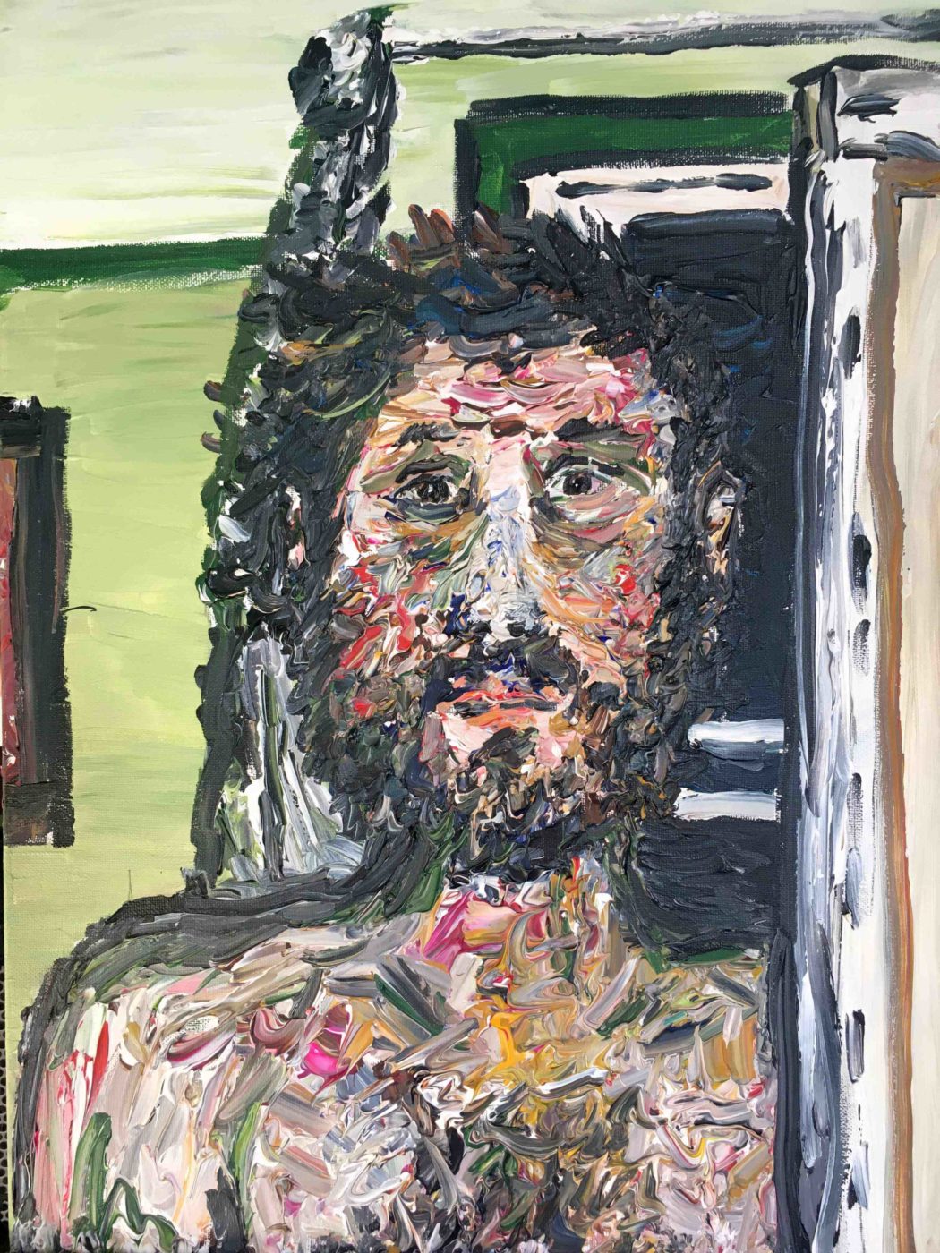Barney Wharam - Portrait painting