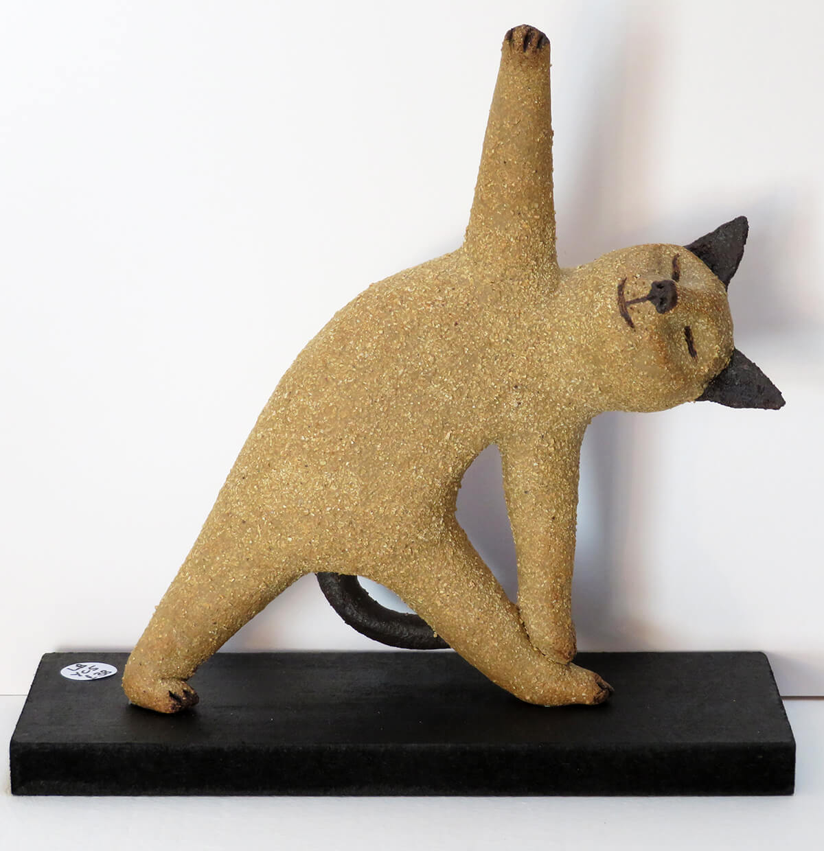 Linda Brogan - Yoga Cat Sculpture