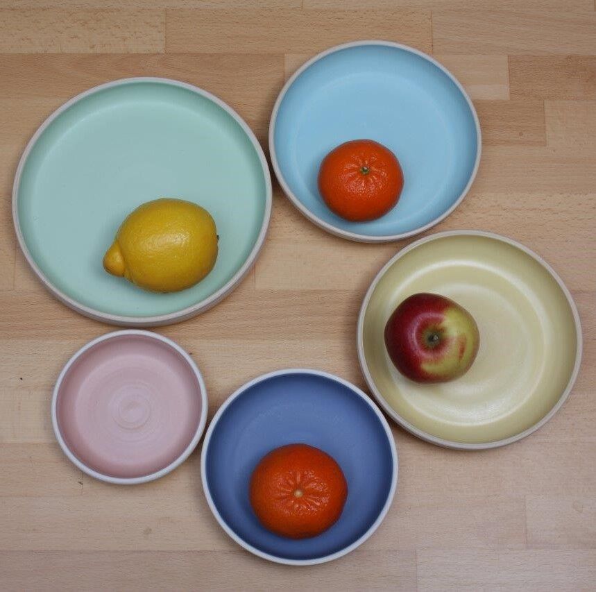 Silk matt plates