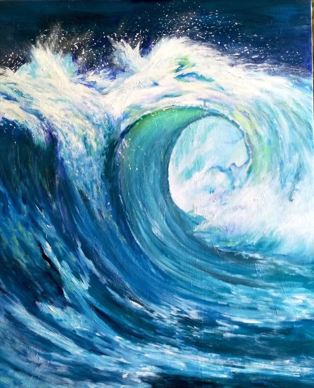 Wave Power 61cm x76cm